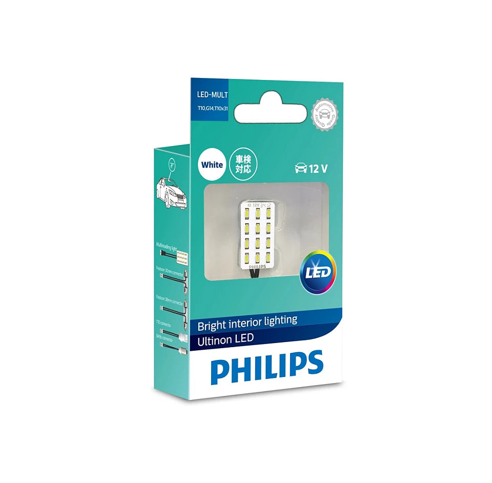 Philips LED Interior Light Bulb 38mm 6000k