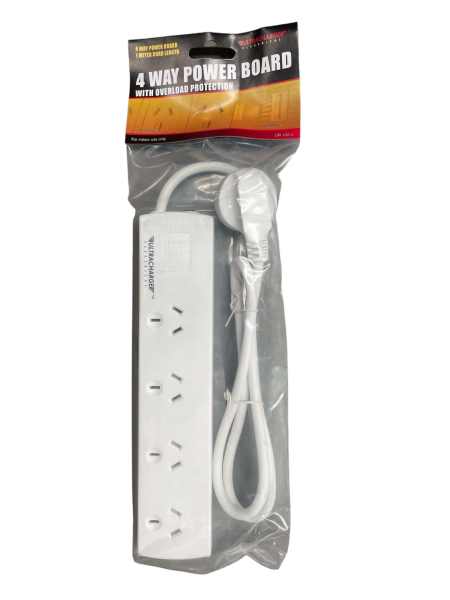 240v 4 Way Power Board with Overload Protection