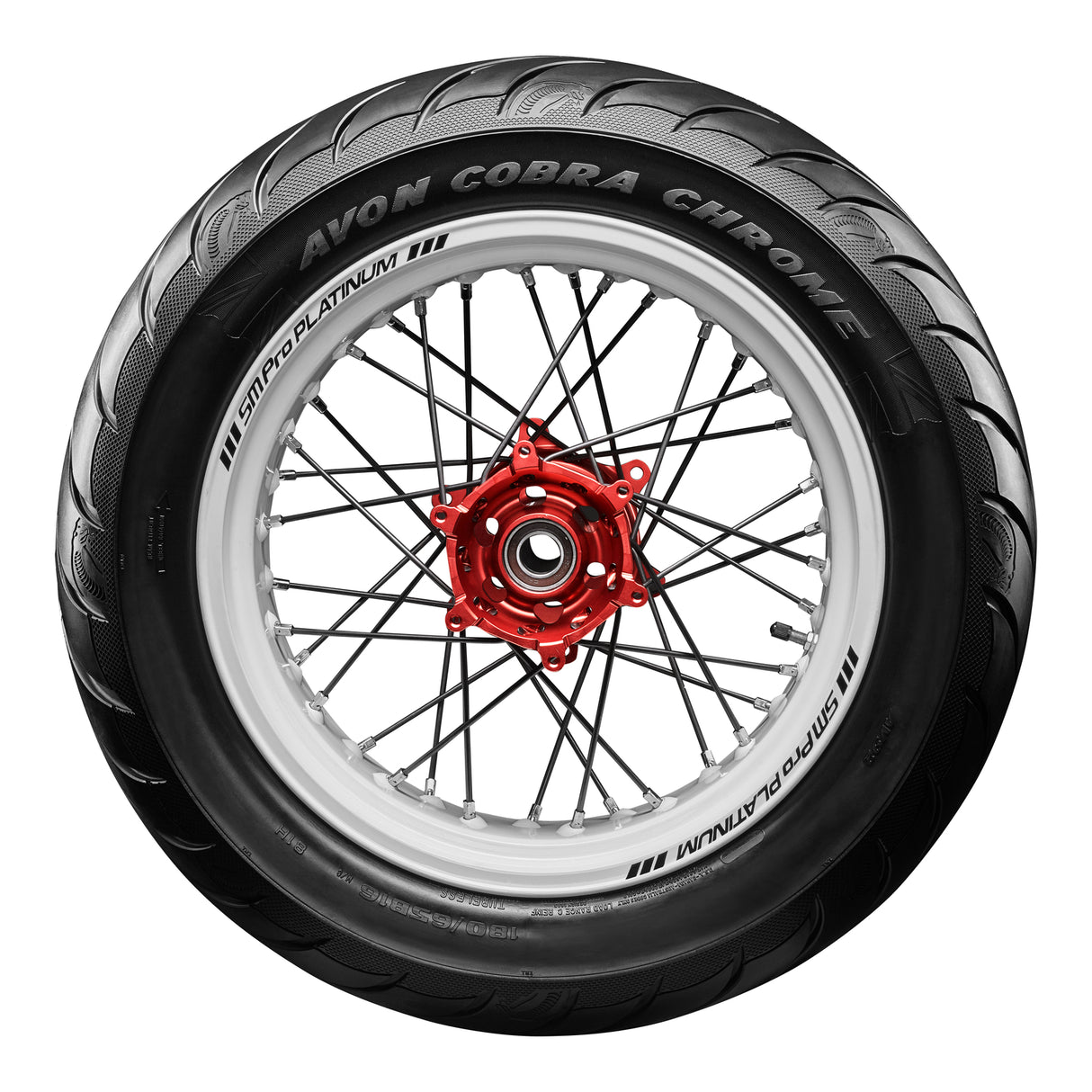 Avon Cobra Chrome 150/80R16 Rear Tyre (71V Rating) AV92