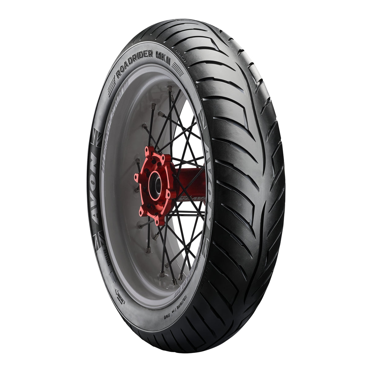 Avon Roadrider MKII 130/70-18 Rear Tyre (63V Rating)