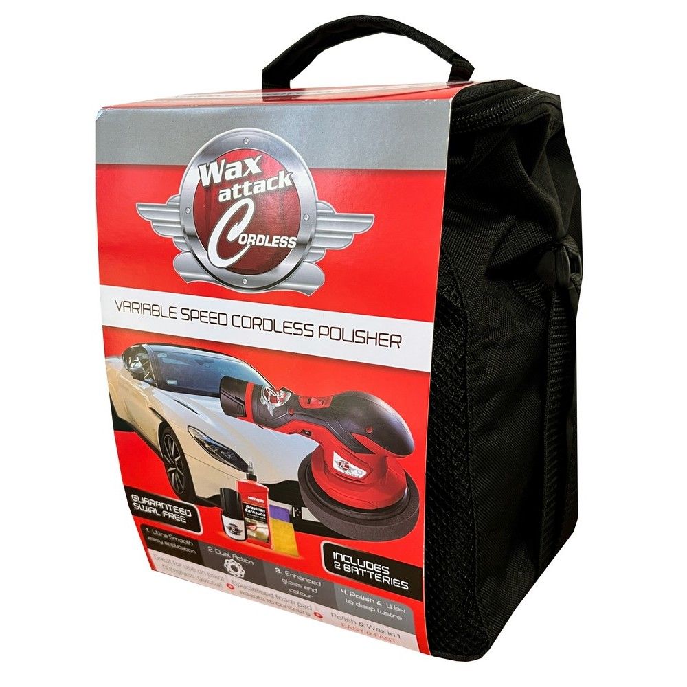 Mothers Wax Attack Cordless Kit