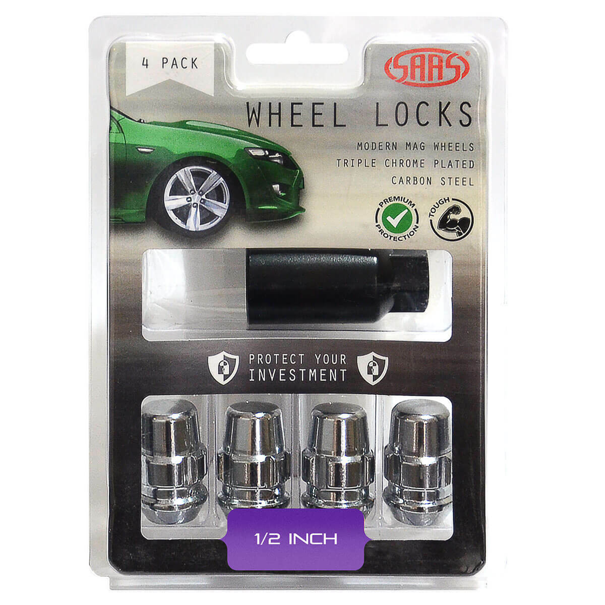 SAAS-Lock-Nuts-Splined-Acorn-Bulge-1/2-Pk-4-|-923321