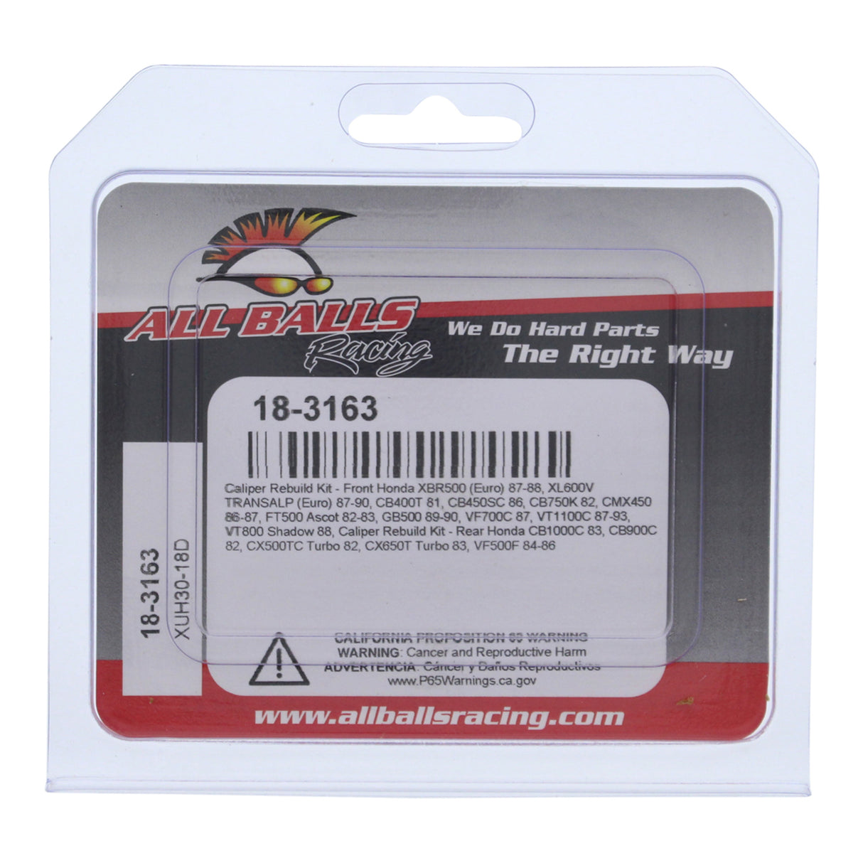 All Balls Racing Calliper Rebuild Kit (18-3163)