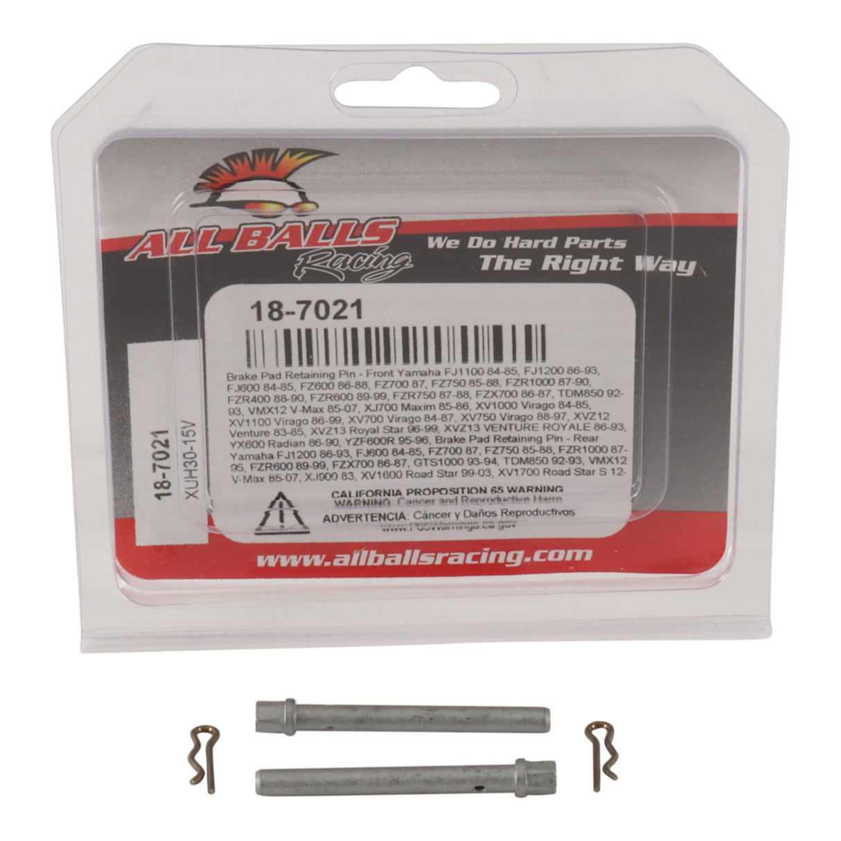 Brake Pad Retaining Pin 18-7021