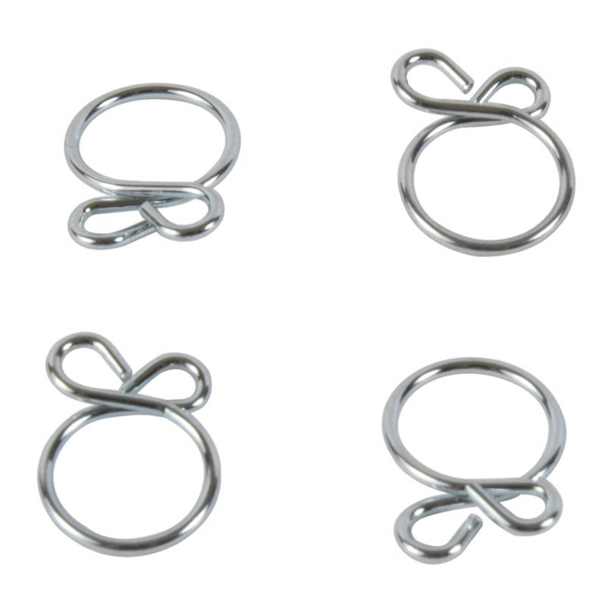 All Balls Racing Fuel Hose Clamp Kit - 11.5mm Wire (4 Pack)