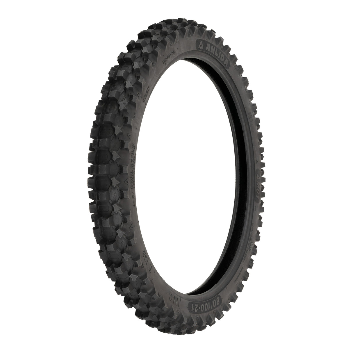 Anlida AM01 Tyre Set 80/100-21 Front & 110/100-18 Rear (NHS)