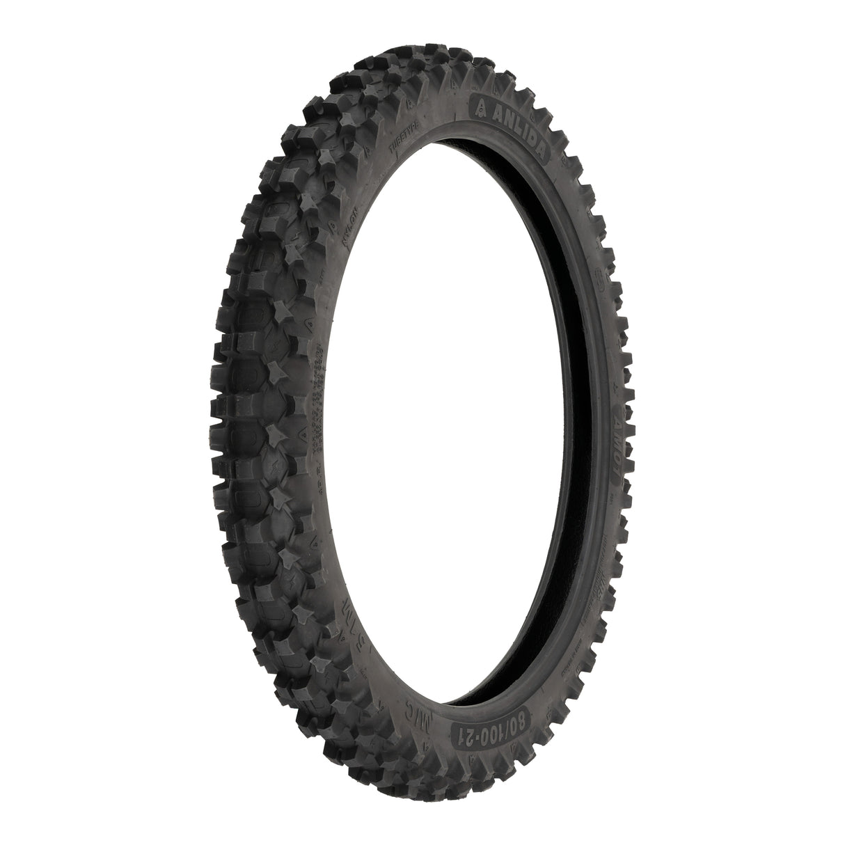 Anlida AM01 Tyre Set 80/100-21 Front & 120/80-19 Rear (NHS)