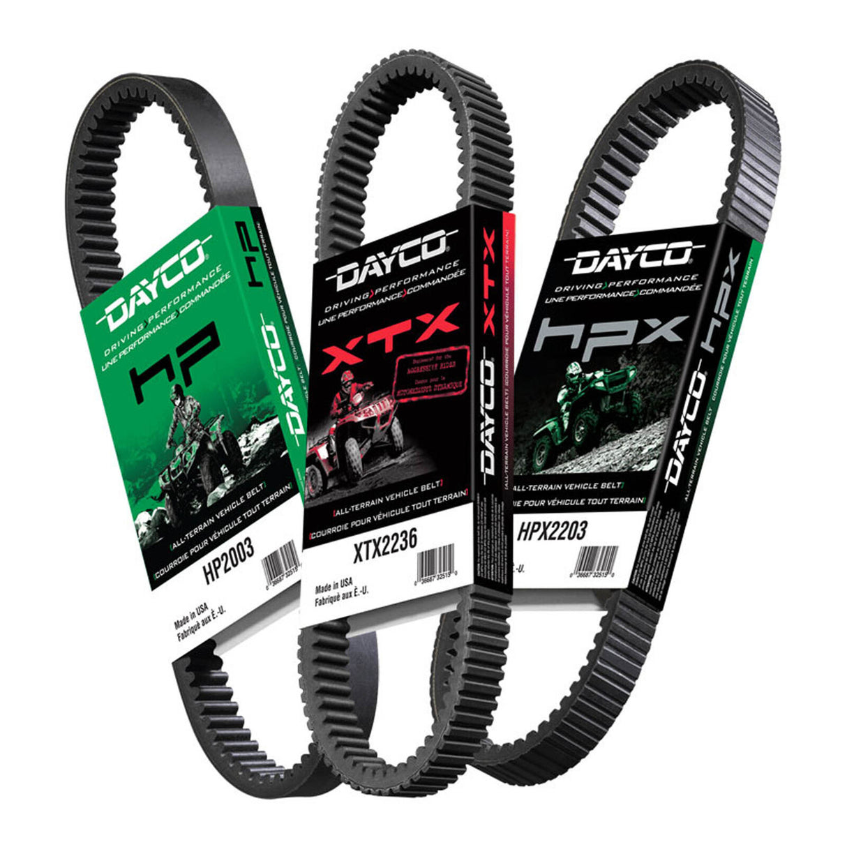 Dayco ATV Drive Belt XTX - XTX2282