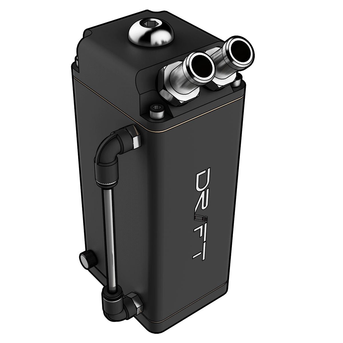 SAAS-Oil-Catch-Tank---Black-600ml-Rectangle-|-D1-OCT-B