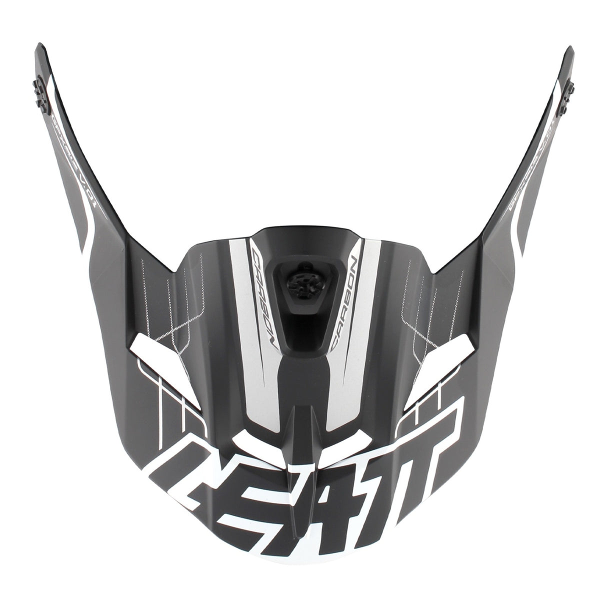 Leatt 6.5 GPX V16 Helmet Peak - Carbon / White (M-2XL)