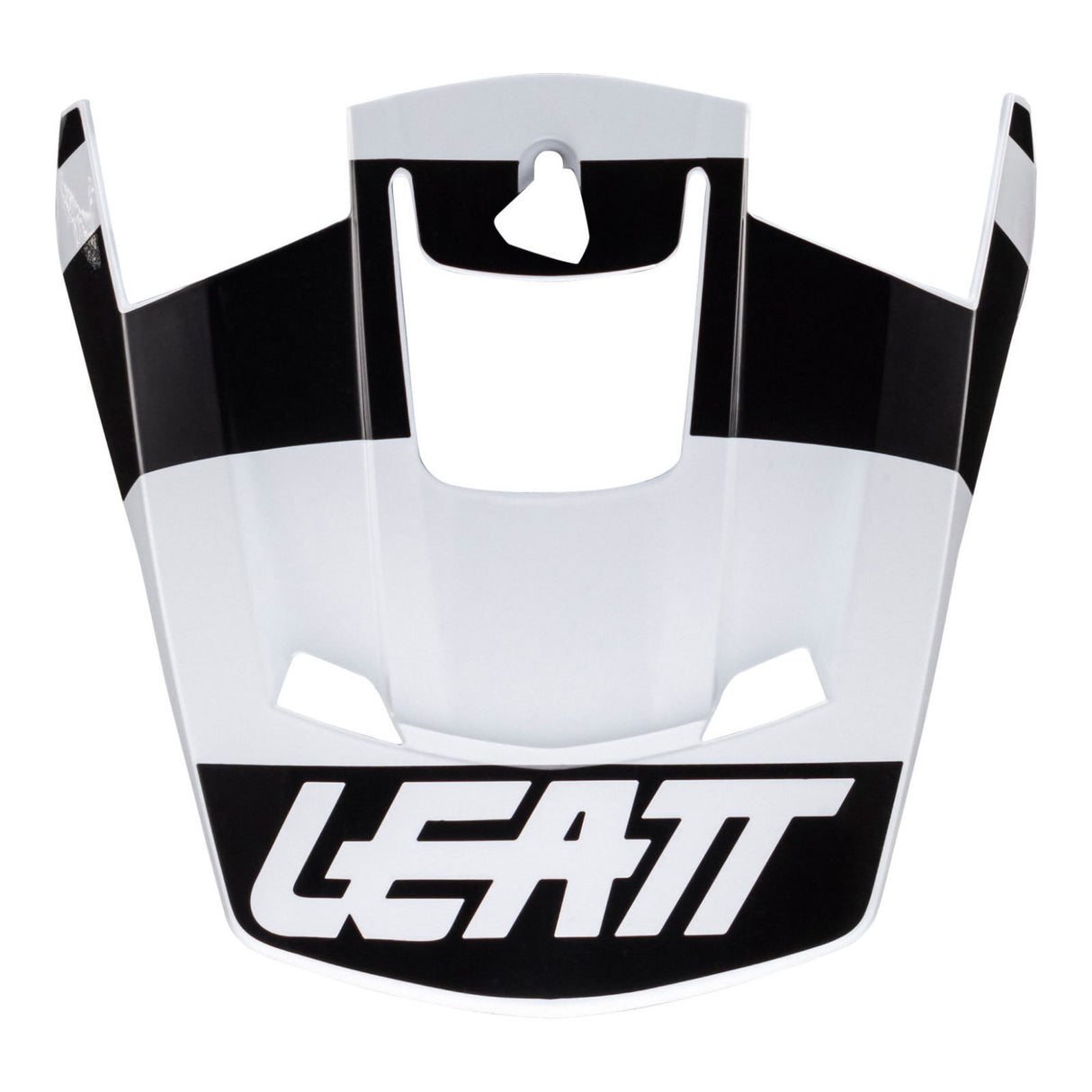 Leatt 3.5 Junior Helmet Peak - Black / White (Junior/XS/2XL)
