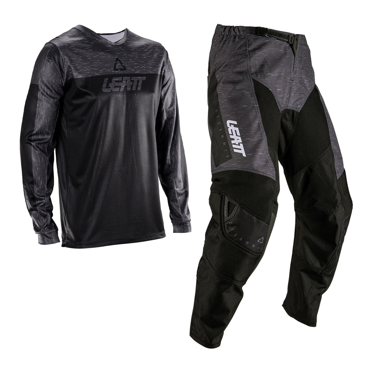 Leatt 2026 3.5 Mini Ride Kit - Stealth Black / Grey