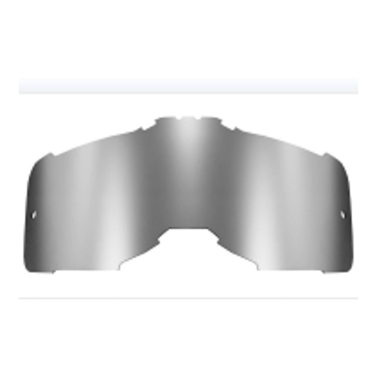LS2 AURA GOGGLE SILVER IRIDIUM LENS
