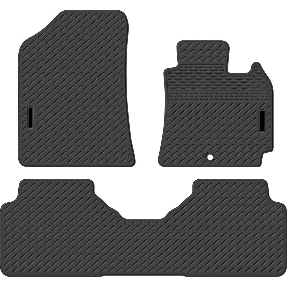 Heavy Duty Rubber Floor Mats Kia Cerato Yd 2013 2018 Auto Parts Guys