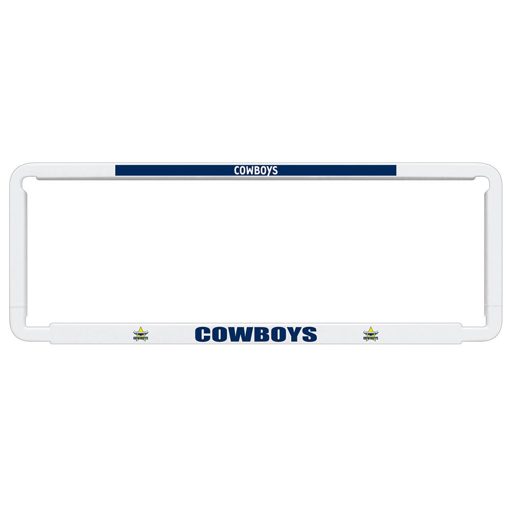 Official Nrl Number Plate Frame Surround North Queensland Cowboys
