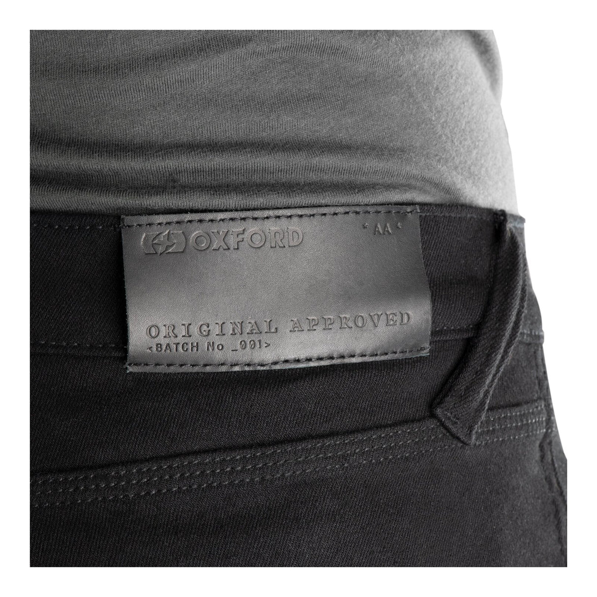 Oxford Super Stretch Men's Jeans - Black (Short)