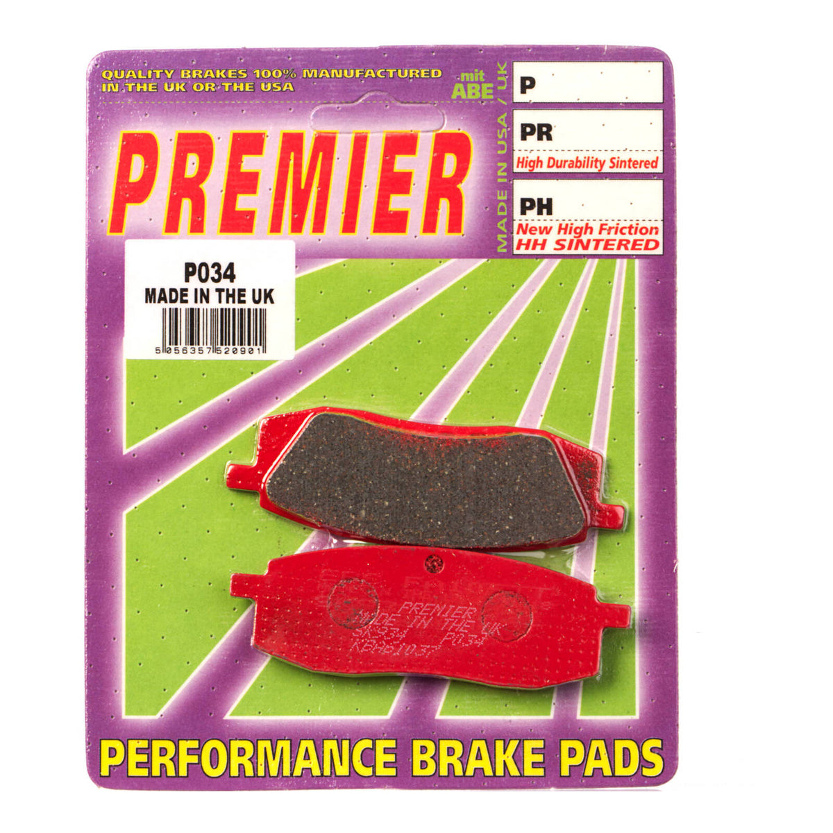 Premier Brake Pads P Organic Standard Auto Parts Guys