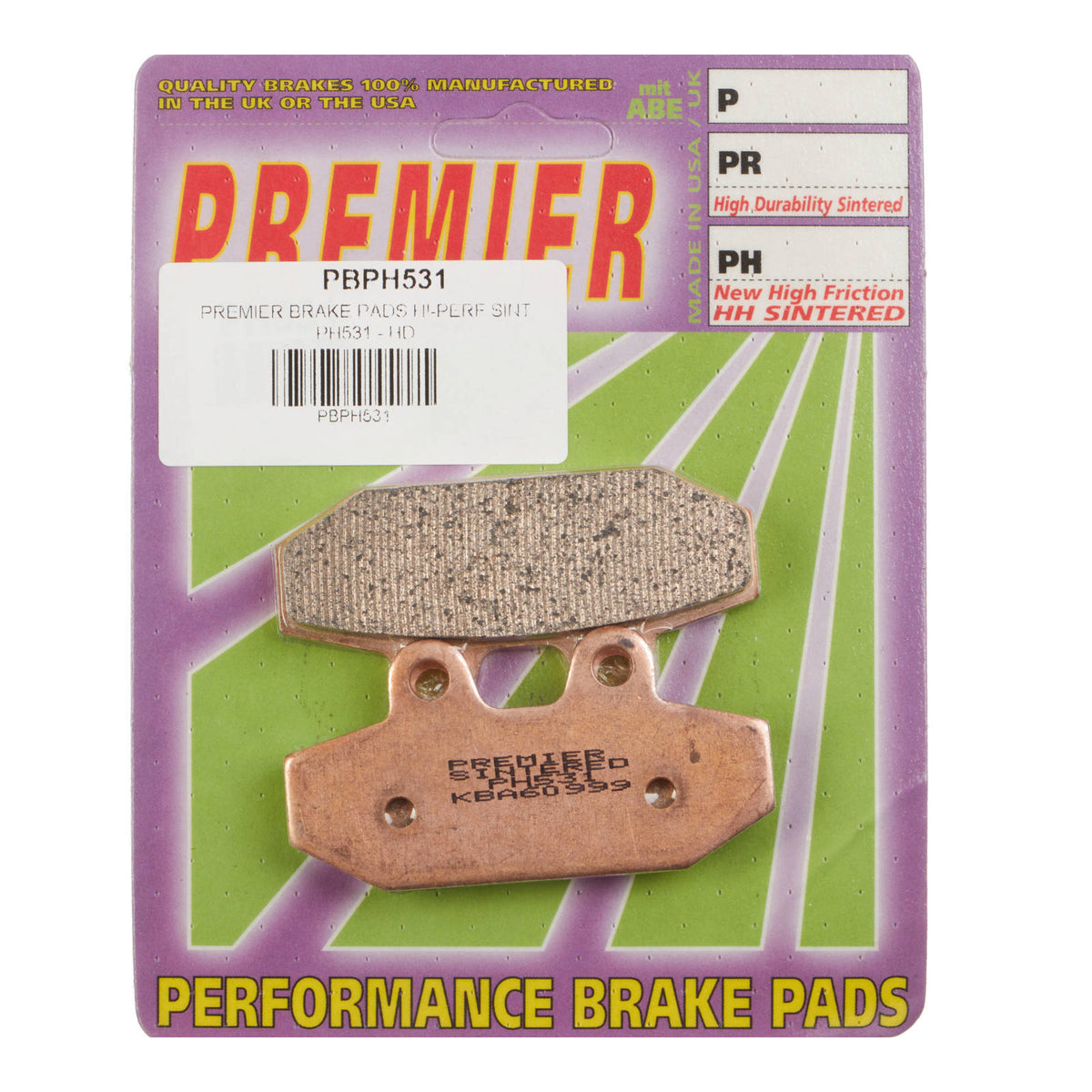 Premier Brake Pads - PH Street Sintered (GF013S3) main image 1