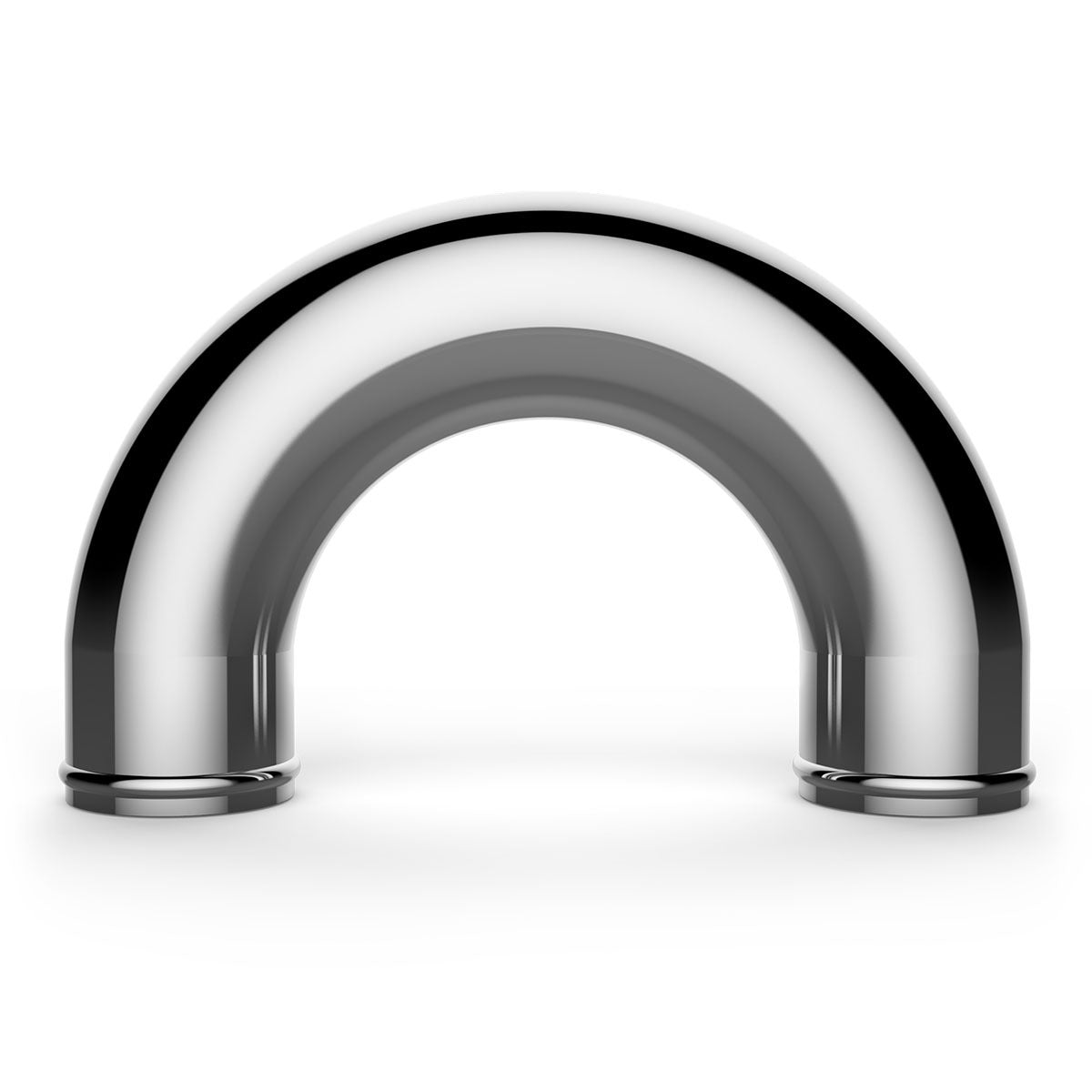 SAAS-Pipe-76mm-X-180Deg-Alum-Polished-|-SAP76180P