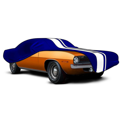 SAAS-Car-Cover-Indoor-Classic-Large-5.0M-Blue-With-White-Stripes-|-SC1022