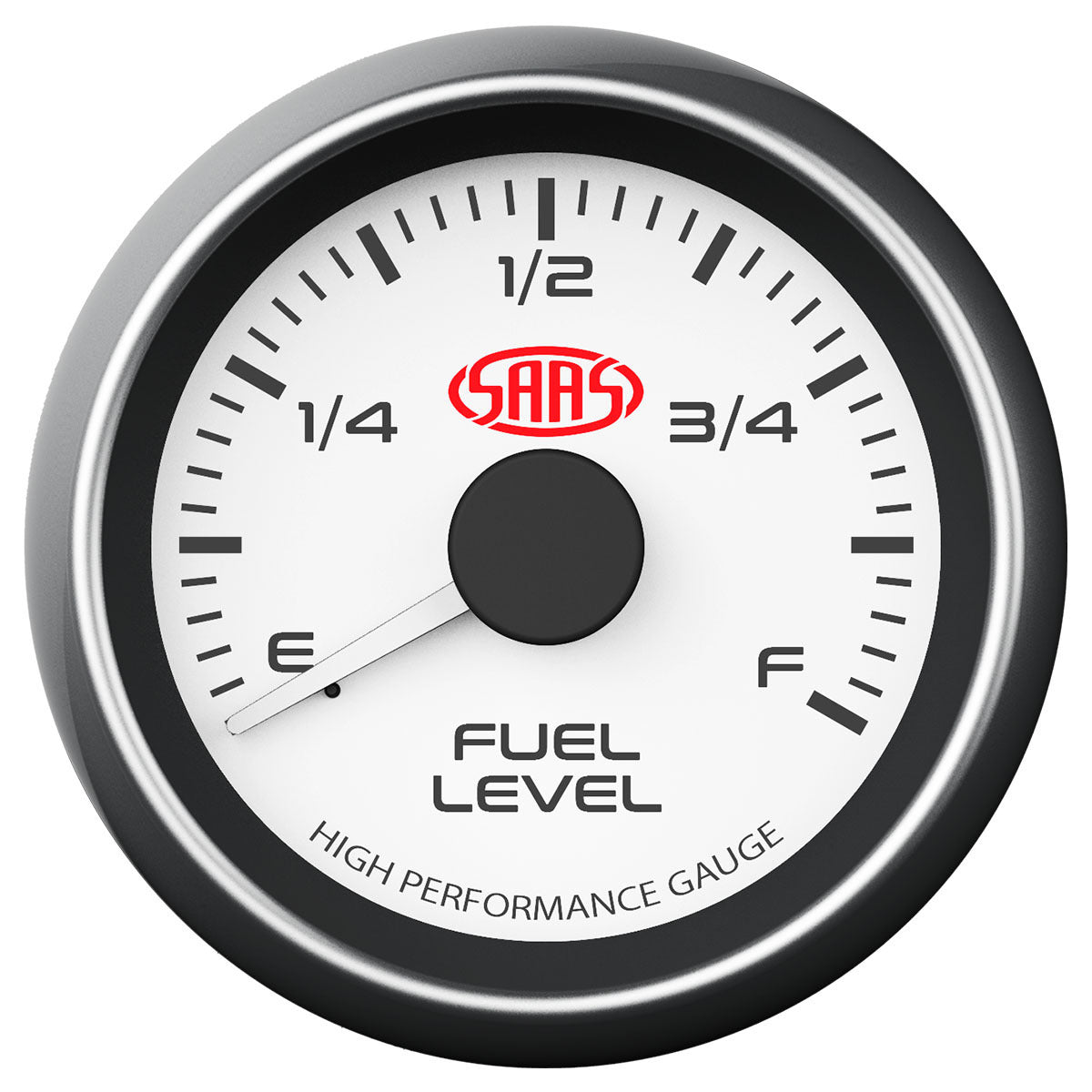 SAAS-Fuel-Level-Gauge-52mm-White-|-SG-FL52W