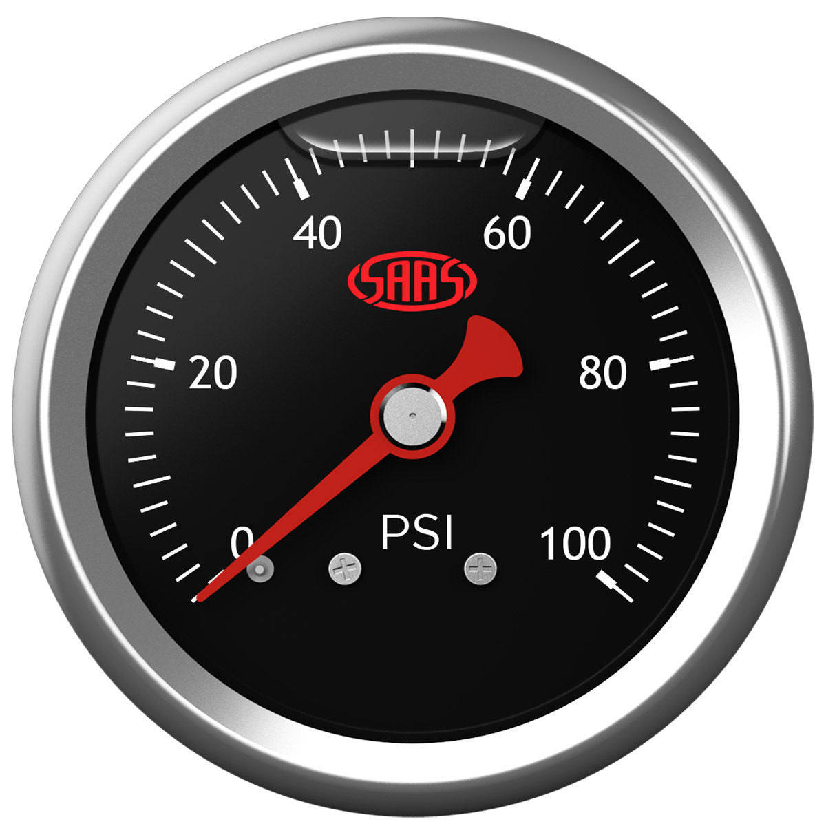 SAAS-Fuel-Press-Gauge-100-Psi-Liquid-Filled-41mm-Black-|-SG100B