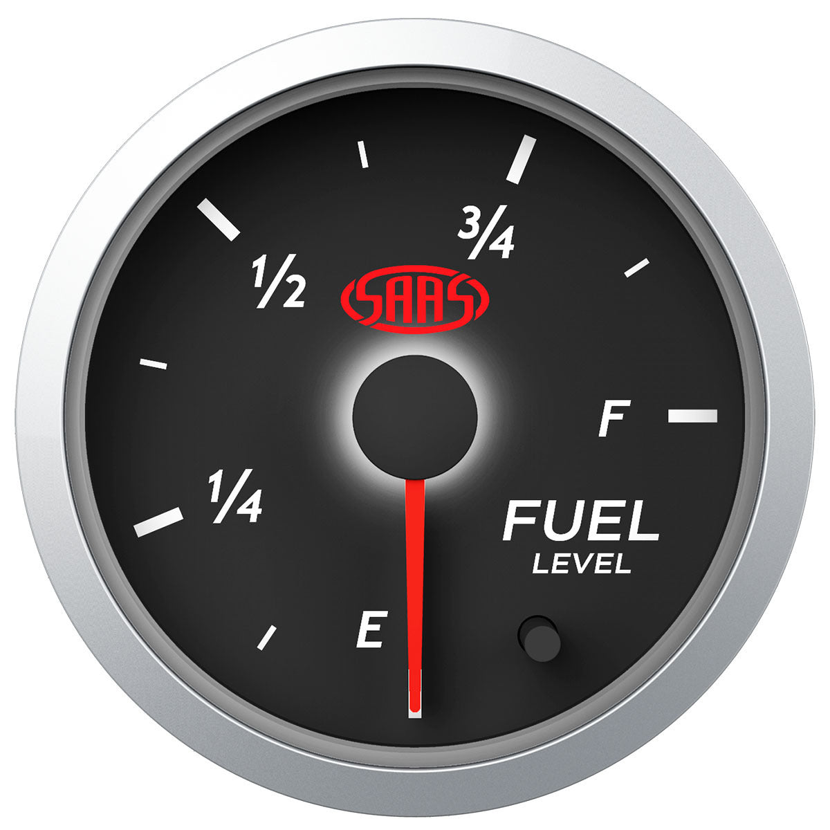 SAAS-Fuel-Level-Gauge-52mm-Black-Street-Series-|-SG21290