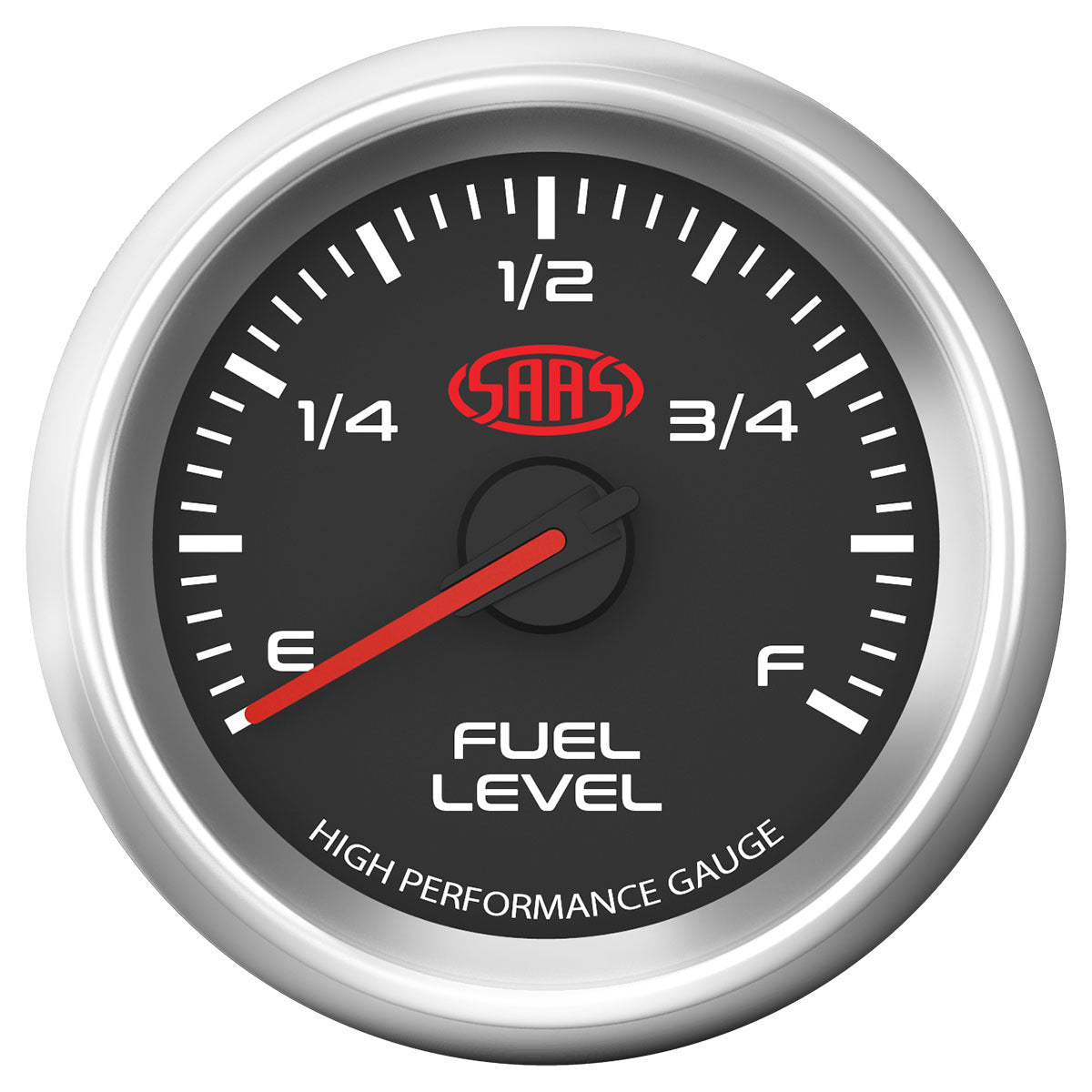 SAAS-Fuel-Level-Gauge-52mm-Black-Muscle-Series-3-|-SG32290