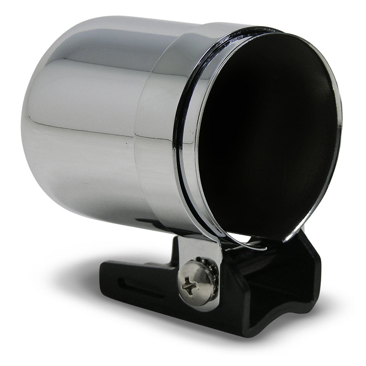 SAAS-Gauge-Cup-52mm-Chrome-With-Hole-Elec-&-Mech-|-SGC52CH