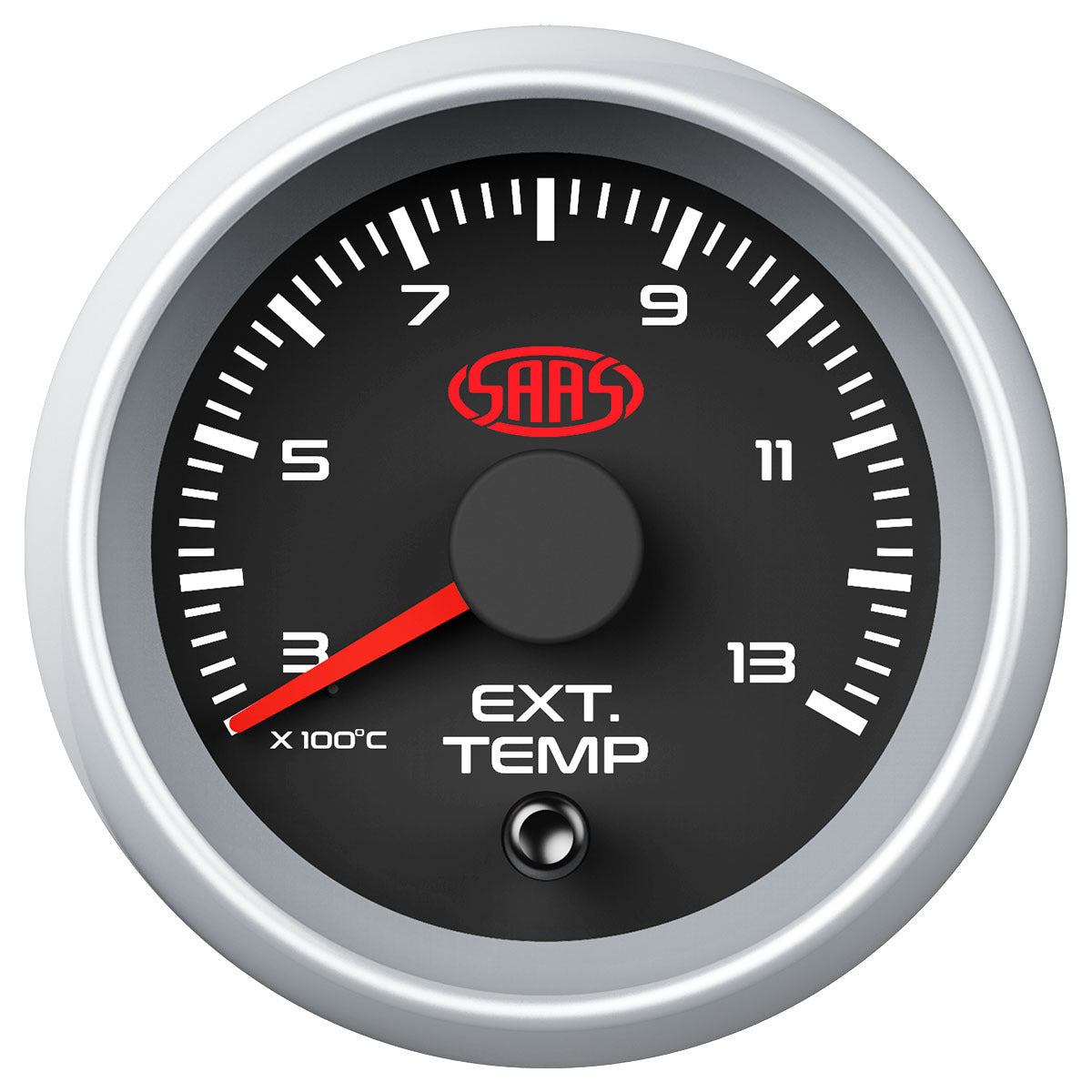 SAAS-Exhaust-Temp-Gauge-300°-1300°-Series2-52mm-Black-|-SGEXT52BS2