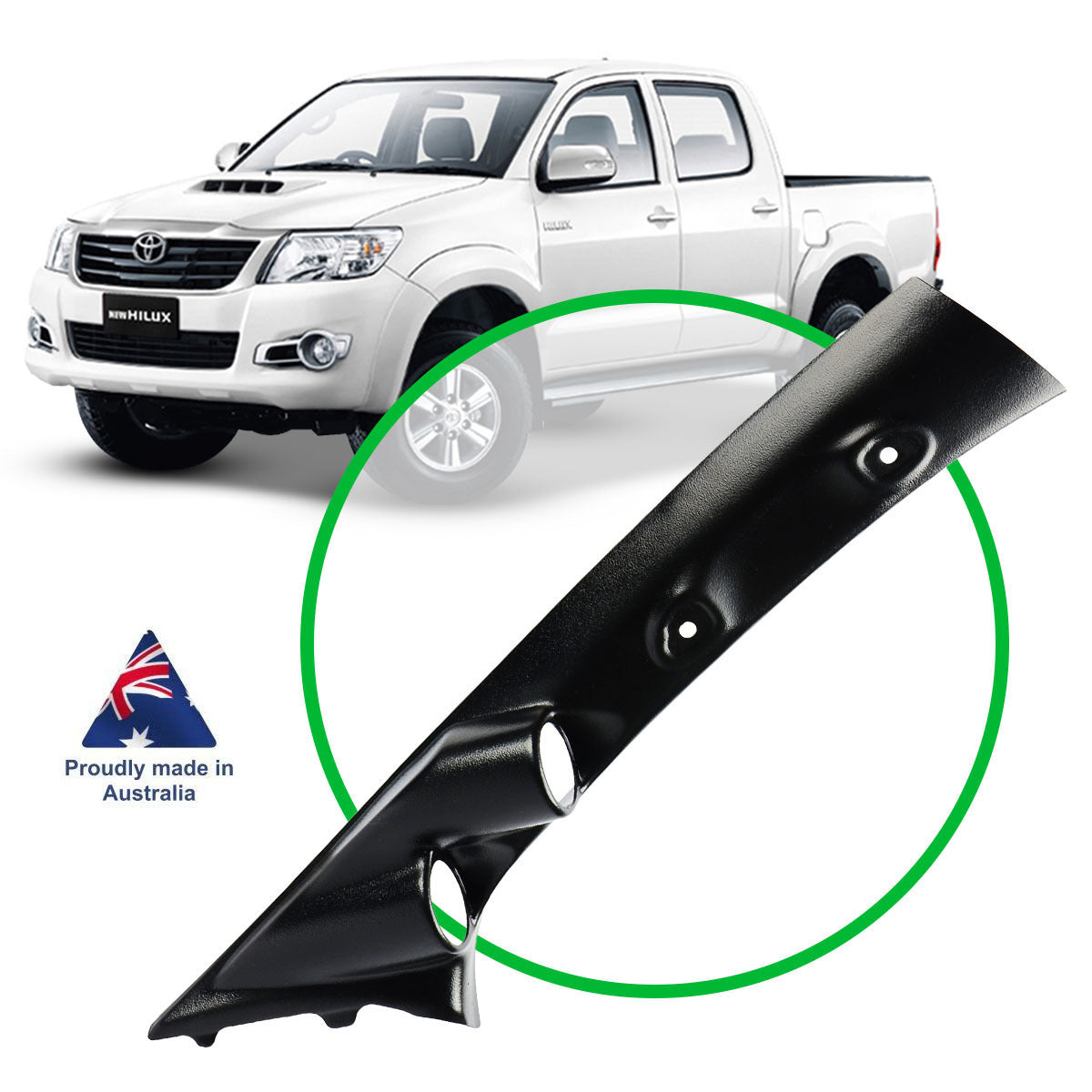 SAAS-Gauge-Pillar-Pod-Hilux-2005---2015-Kun-Series-1Pc-|-SGP1101S