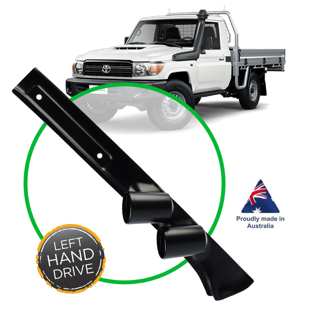 SAAS-Gauge-Pillar-Pod-Landcruiser-1985---2009-LHD-70-Series-Troop-Carrier-|-SGP1209L