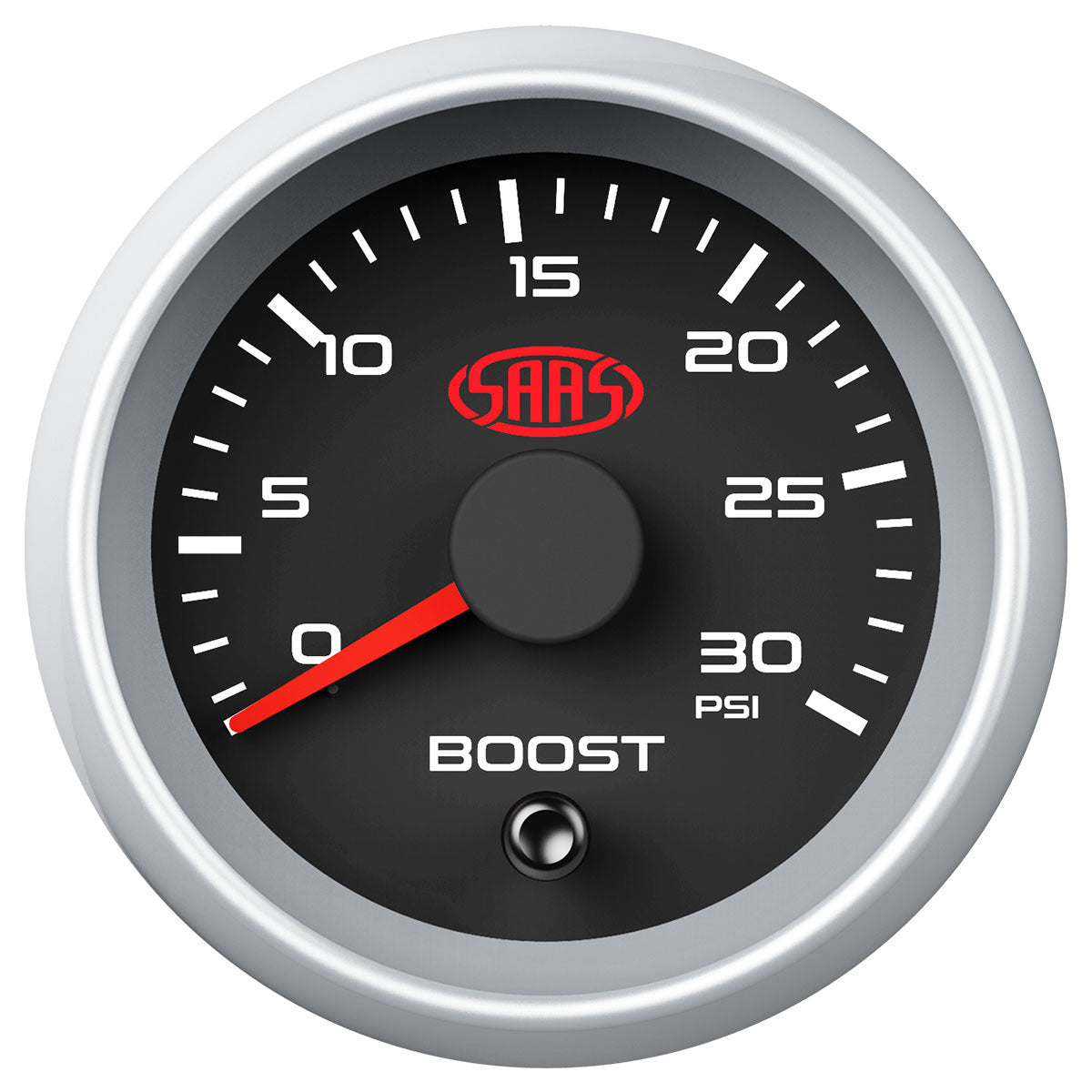 SAAS-Boost-Gauge-Diesel-0-30-Psi-Series2-52mm-Black-|-SGTBD52BS2