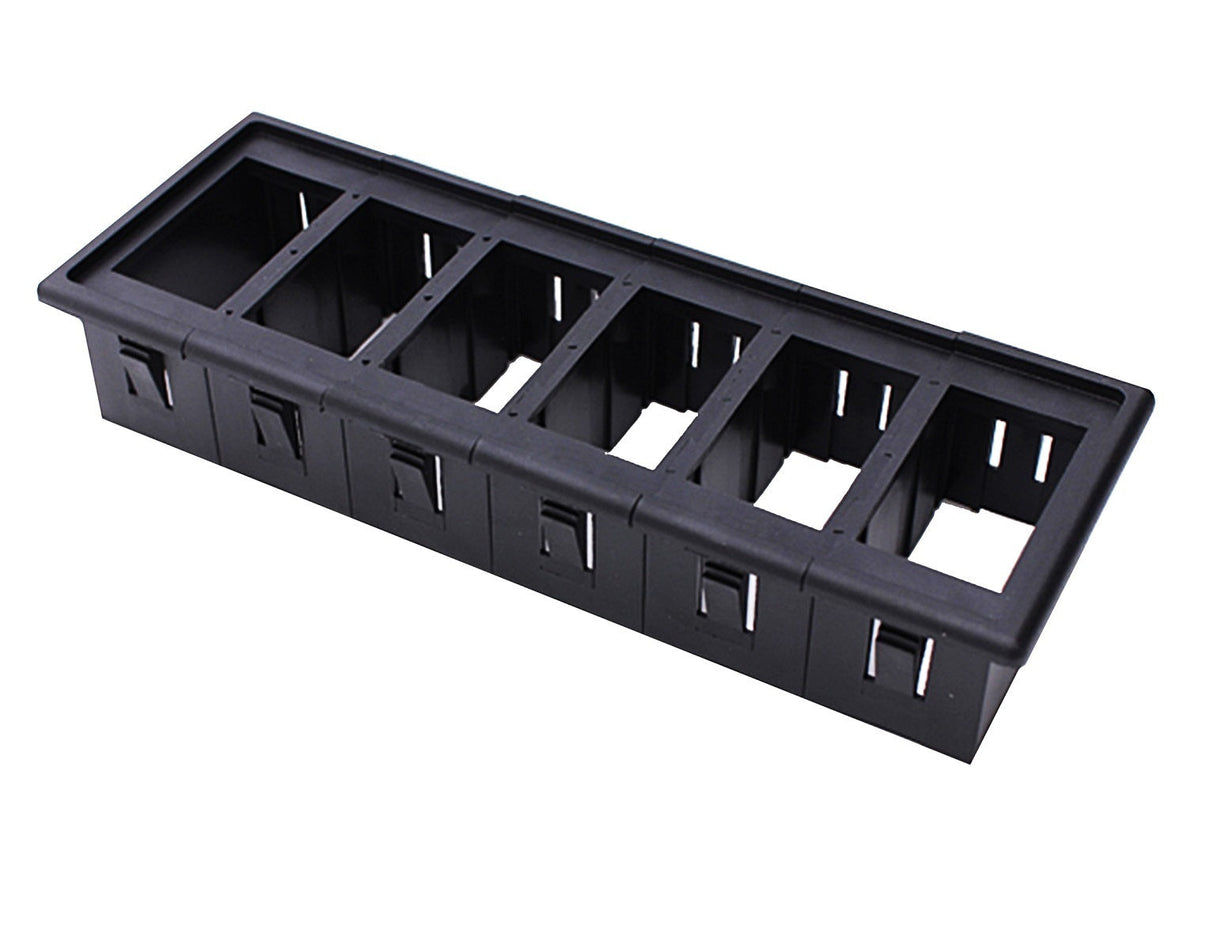 SAAS-Switch-Housing-Panel-6-X-Holder-Carling-Type-|-SSPH6