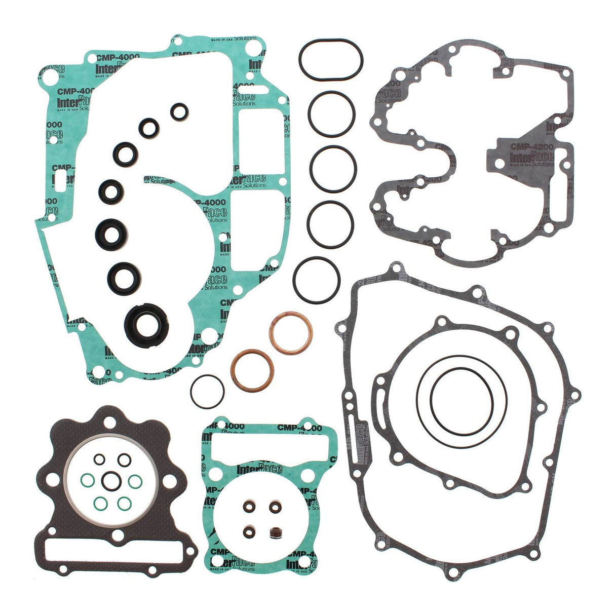 Vertex Complete Gasket Set with Oil Seals (811258)