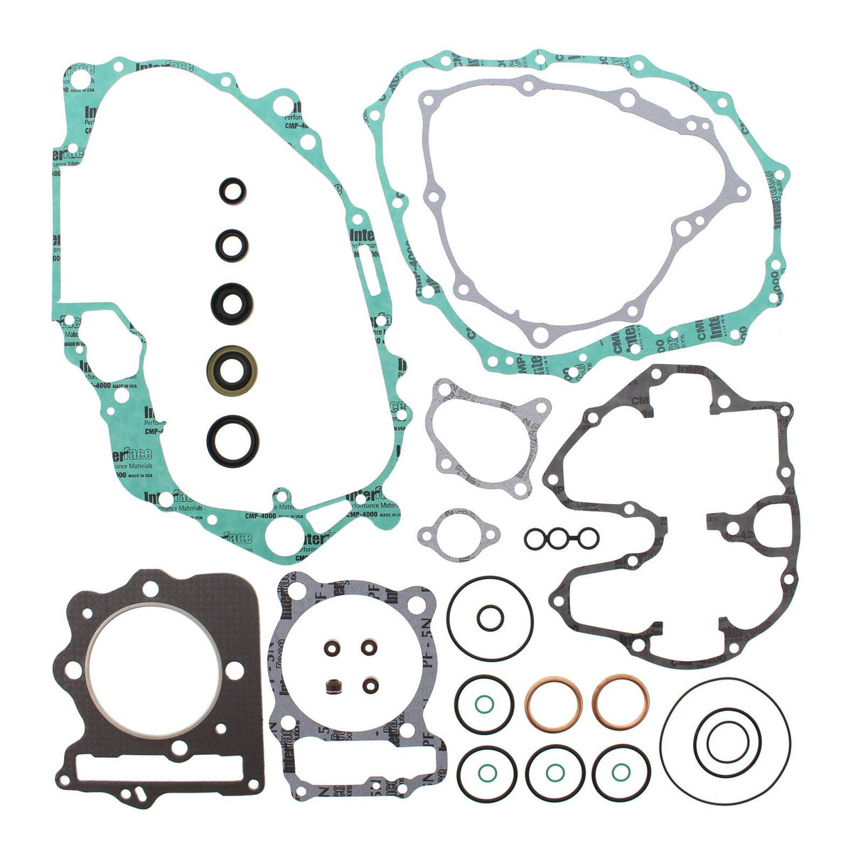 Vertex Complete Gasket Set with Oil Seals (811829)