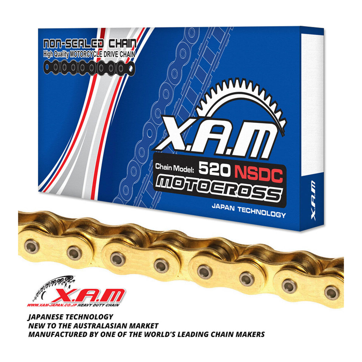 XAM Sprocket Kit KTM2 NSDCGold2 16/38
