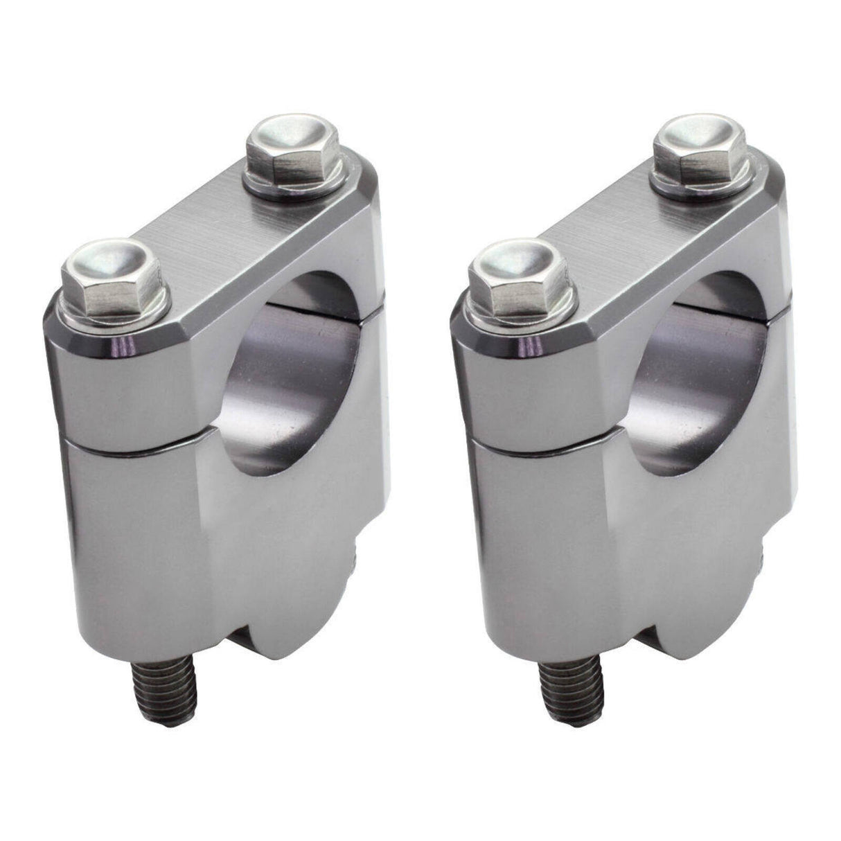 Zeta Handlebar Rise Kit 30mm Height - 28.6mm Bar - Titanium