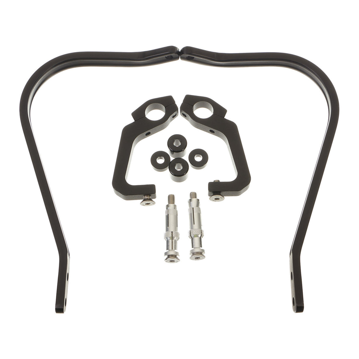 Zeta Adventure Armour Handguards for 22.2mm Handlebars - Black