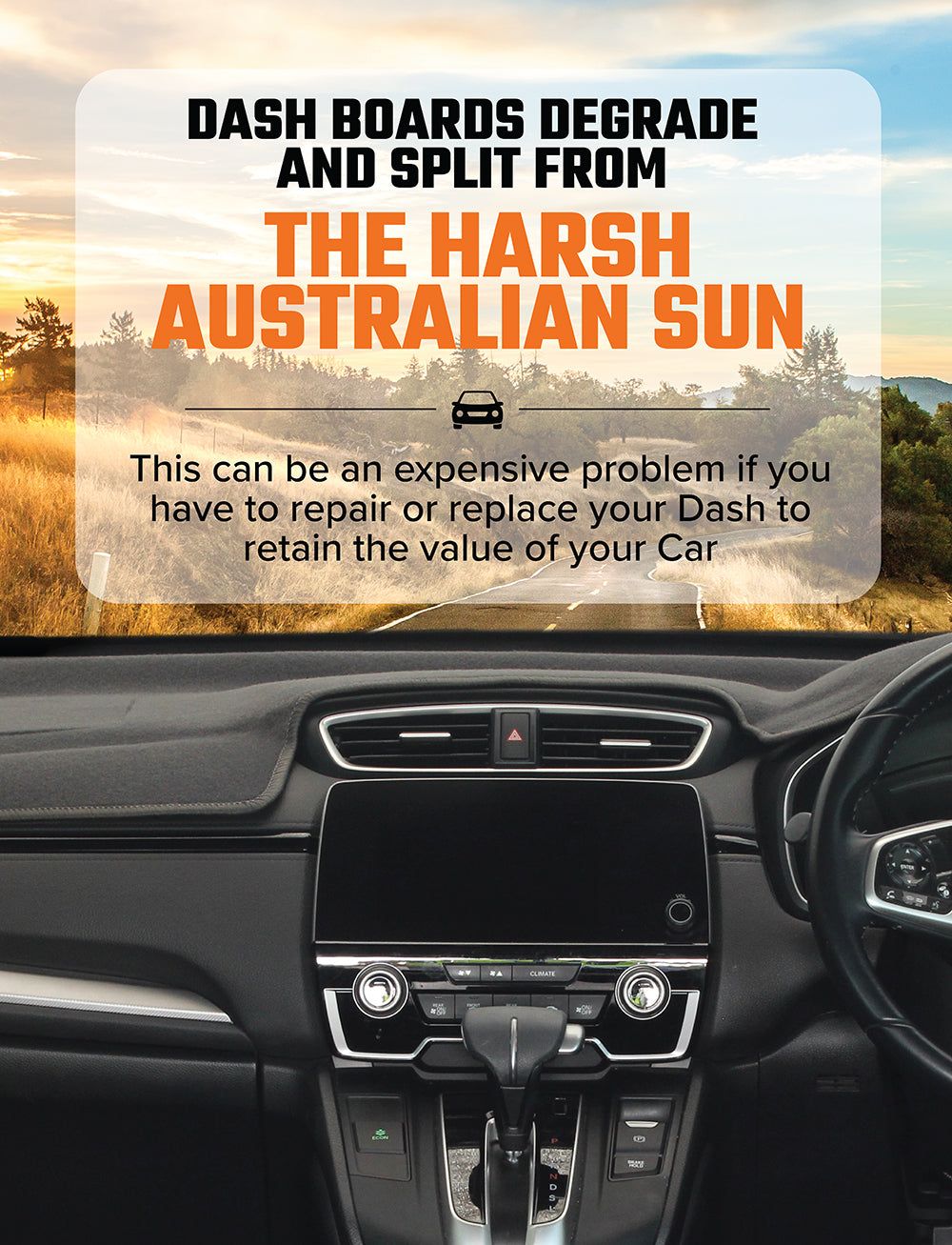 Toyota Landcruiser Prado GDJ150R 2017 2018 2019 2020 - 2023 Dash Mat