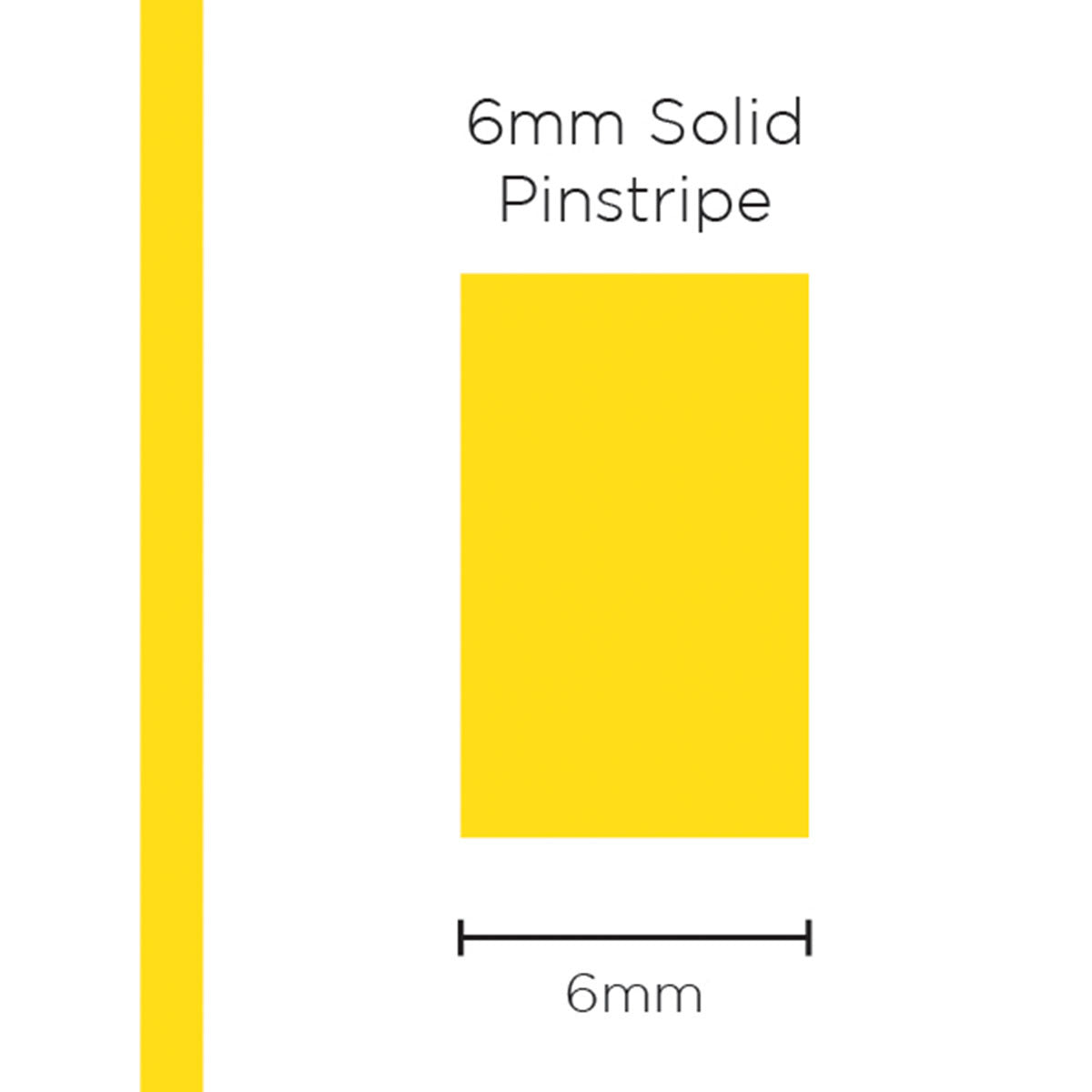 SAAS-Pinstripe-Solid-Yellow-6mm-X-10M-|-1217