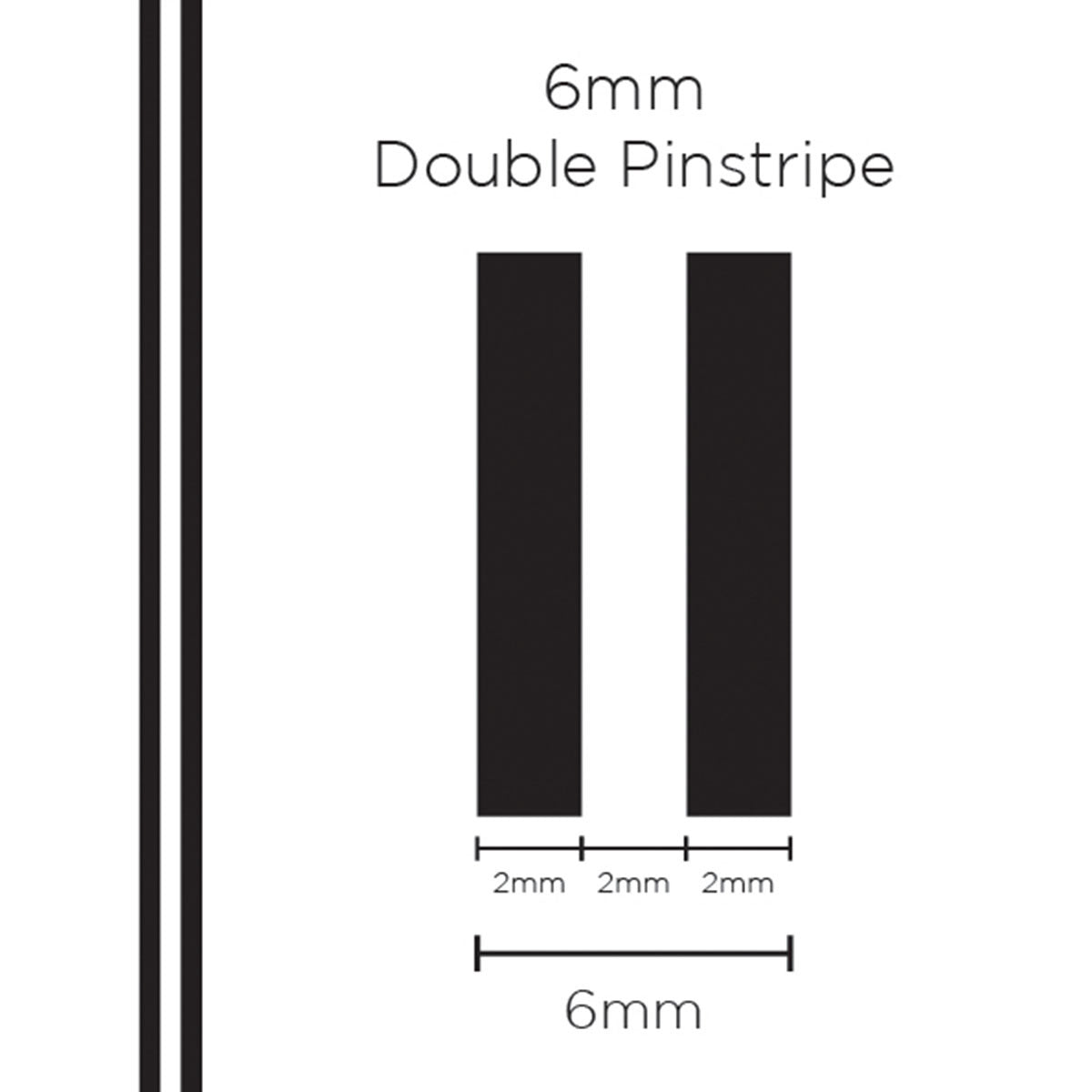 SAAS-Pinstripe-Double-Black-6mm-X-10M-|-1301