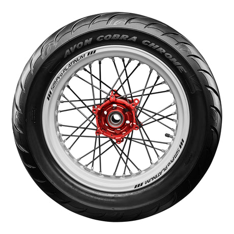 Avon Cobra Chrome 180/55ZR18 Rear Tyre (74W Rating) AV92