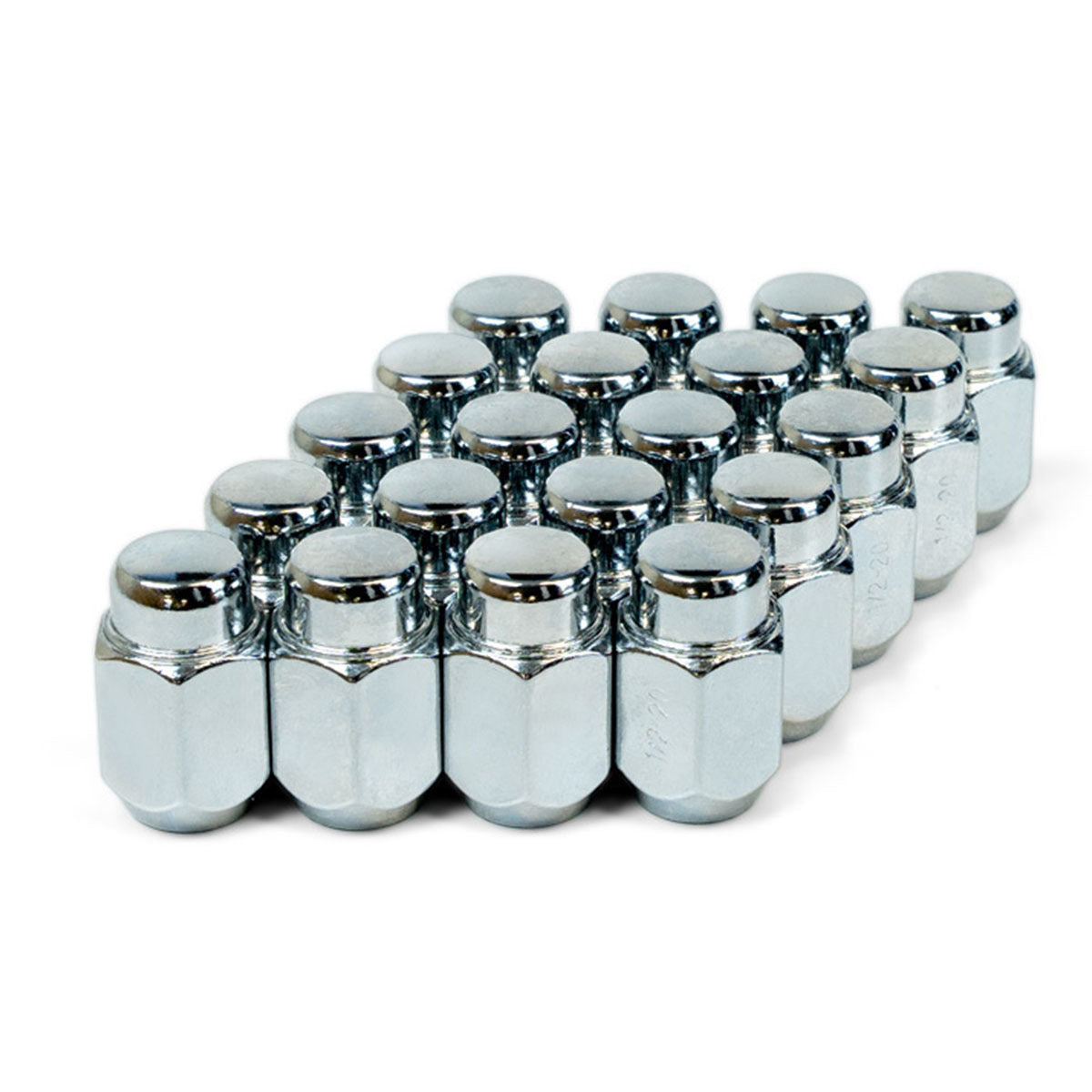 SAAS-Wheel-Nut-Acorn-Taper-7/16-Chrome-35mm-|-23520B