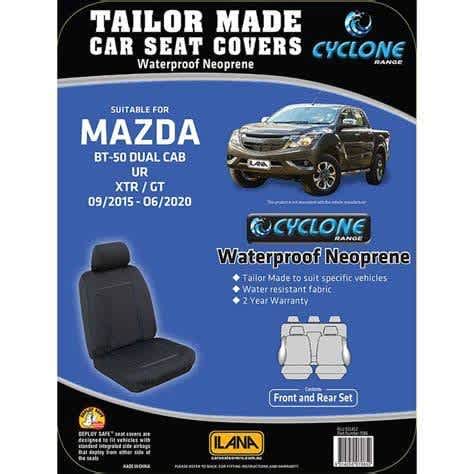 Tailor Made Car Seat Covers Suitable for 2015 - 2020 Mazda BT 50