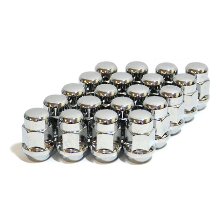 SAAS-Wheel-Nut-Acorn-Bulge-12-X-1.25-Chrome-35mm-|-33535B