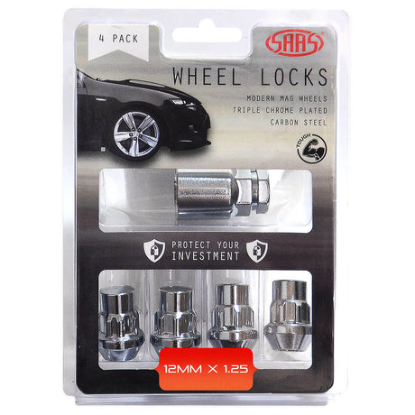 SAAS-Lock-Nuts-Splined-Bulge-12mm-X-1.25-Pk-4-|-913025