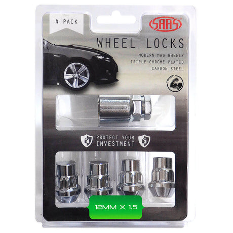 SAAS-Lock-Nuts-Splined-Bulge-12mm-X-1.50-Pk-4-|-913026
