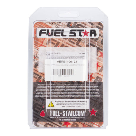 All Balls Racing Hose & Clamp Kit (FS110-0123)