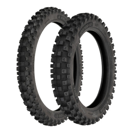 Anlida AM01 Tyre Set 80/100-21 Front & 120/80-19 Rear (NHS)